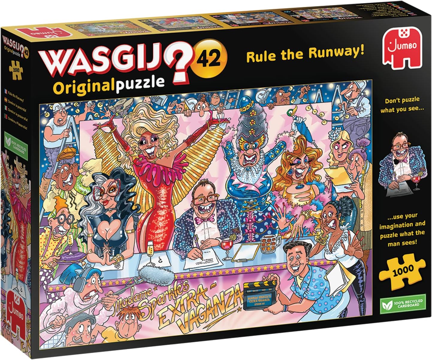 Wasgij Original 42: Rule the Runway - 1000-Piece Puzzle for Adults