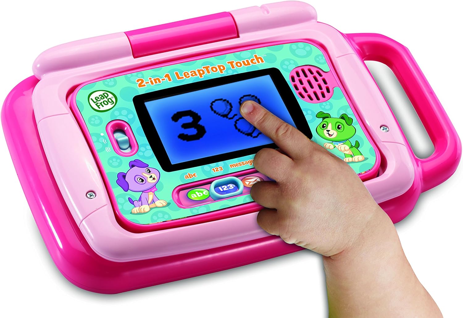 LeapFrog 2-in-1 LeapTop Touch Laptop - Educational Learning Tablet for Kids Ages 2+
