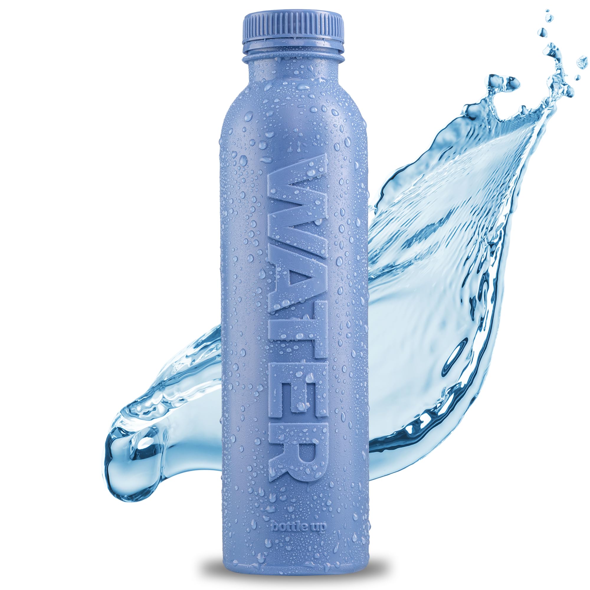 Bottle Up Reusable BPA Free Water Bottle 500ml – Prefilled with Pure Still Spring Water