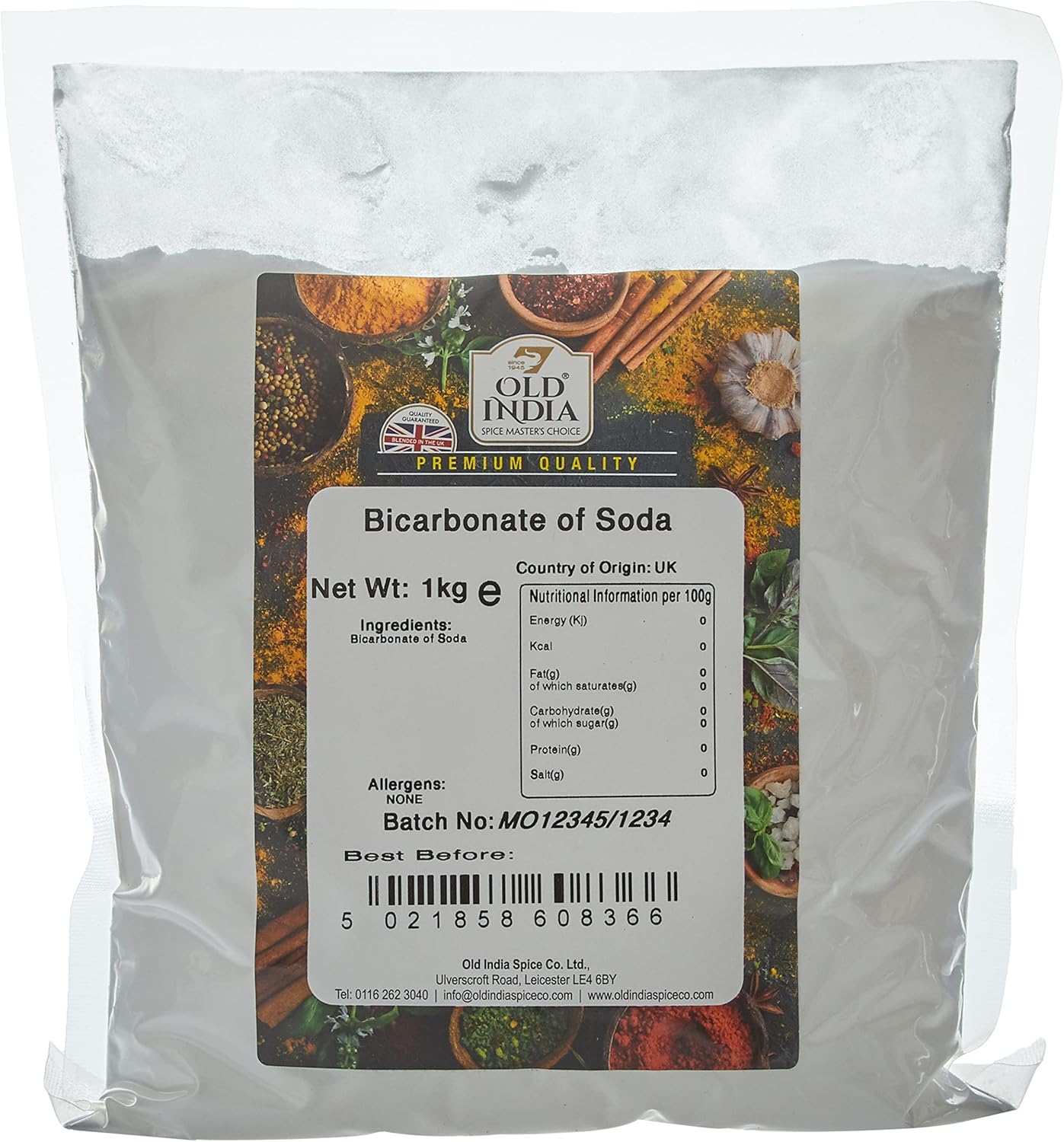Old India Bicarbonate of Soda 1kg