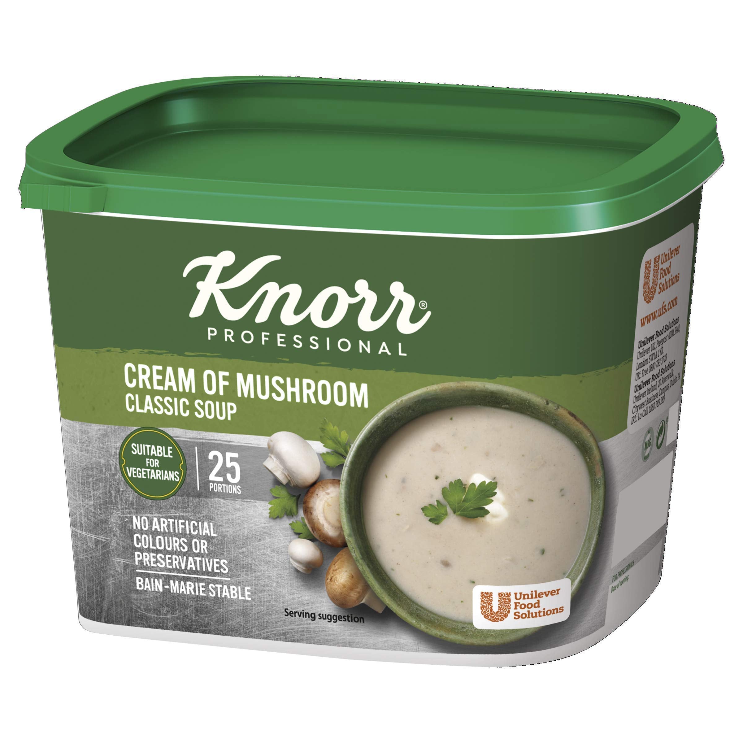 Knorr Classic Cream of Mushroom Soup Mix, 425g, 25 Portions