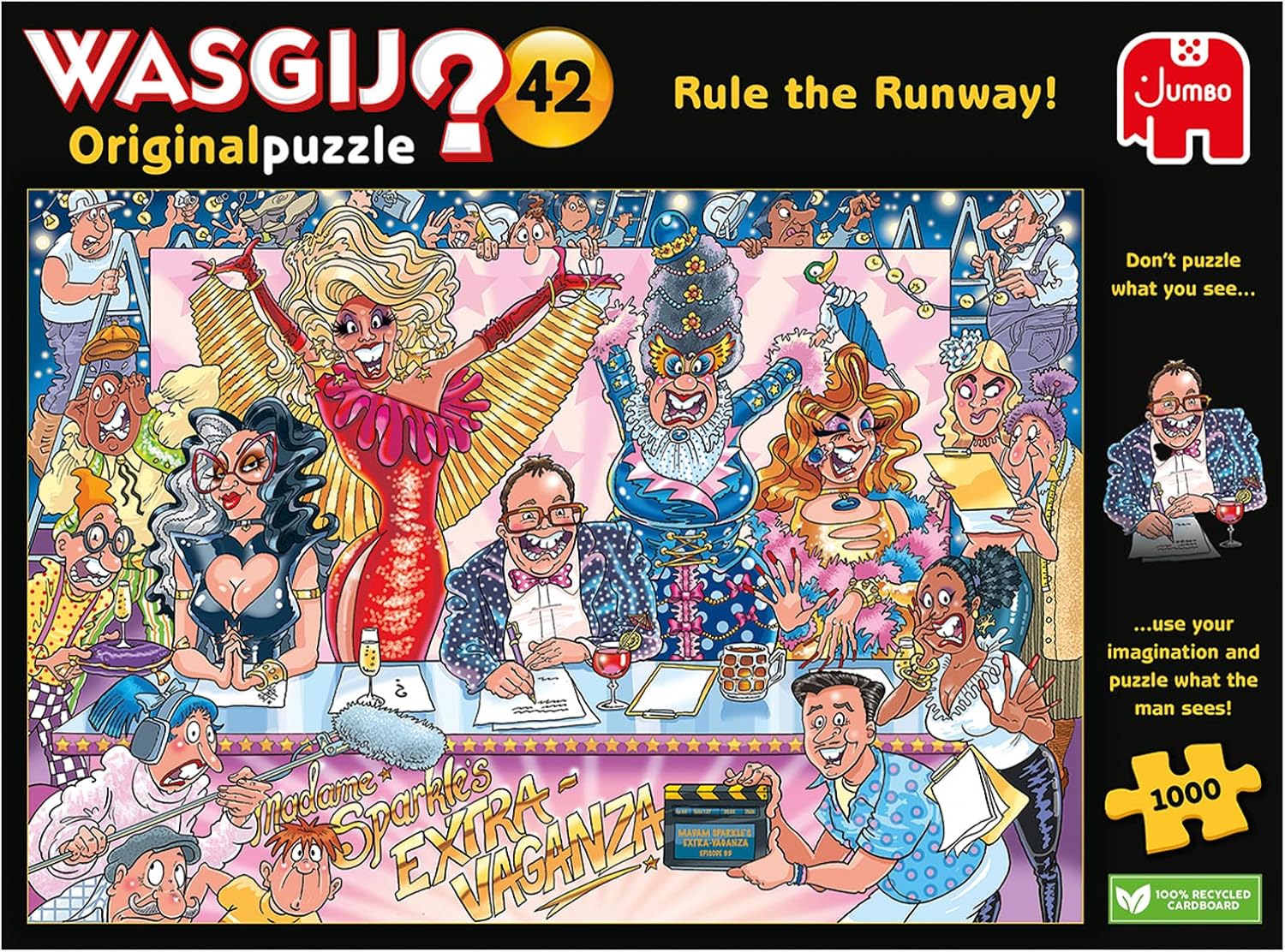 Wasgij Original 42: Rule the Runway - 1000-Piece Puzzle for Adults