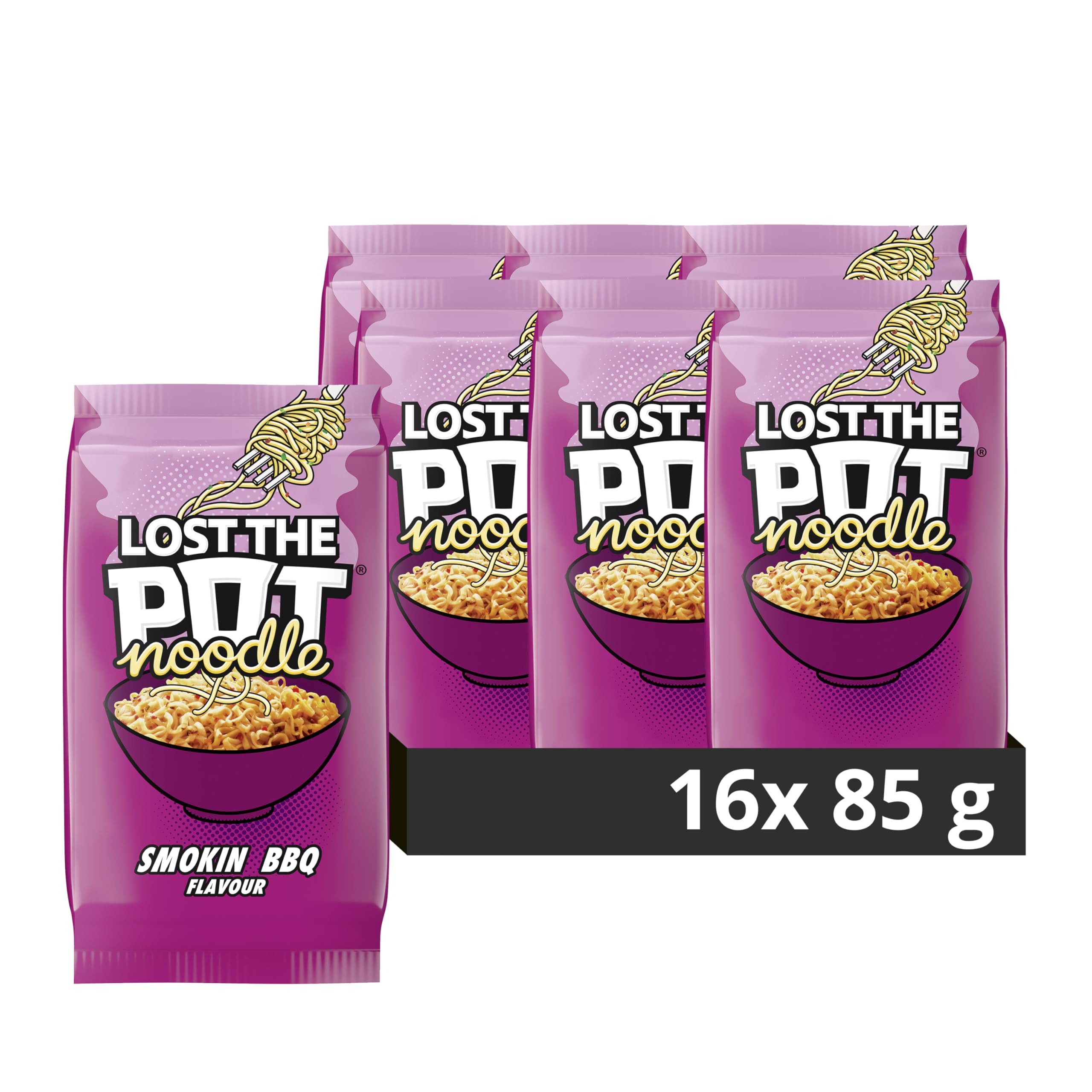 Pot Noodle - Smokin’ BBQ Lost the Pot Noodle Instant Noodles