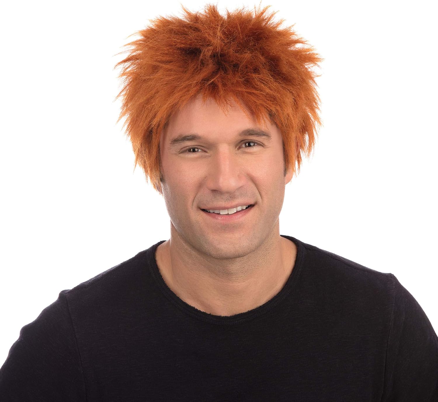 Bristol Novelty Chisel Ginger Wig, One Size