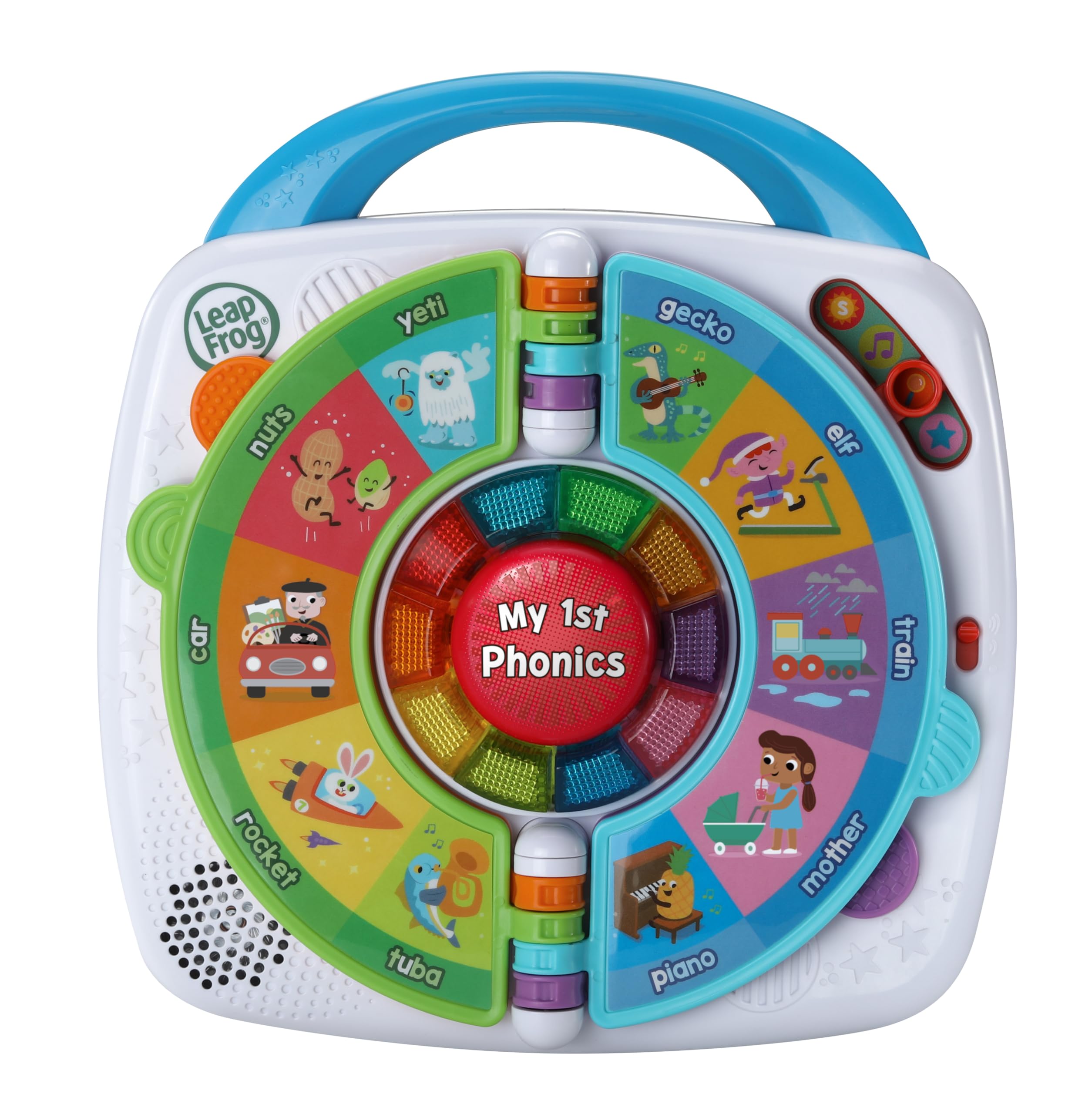 LeapFrog My 1st Phonics: Spin & Learn - Interactive Educational Toy for Toddlers 18M+