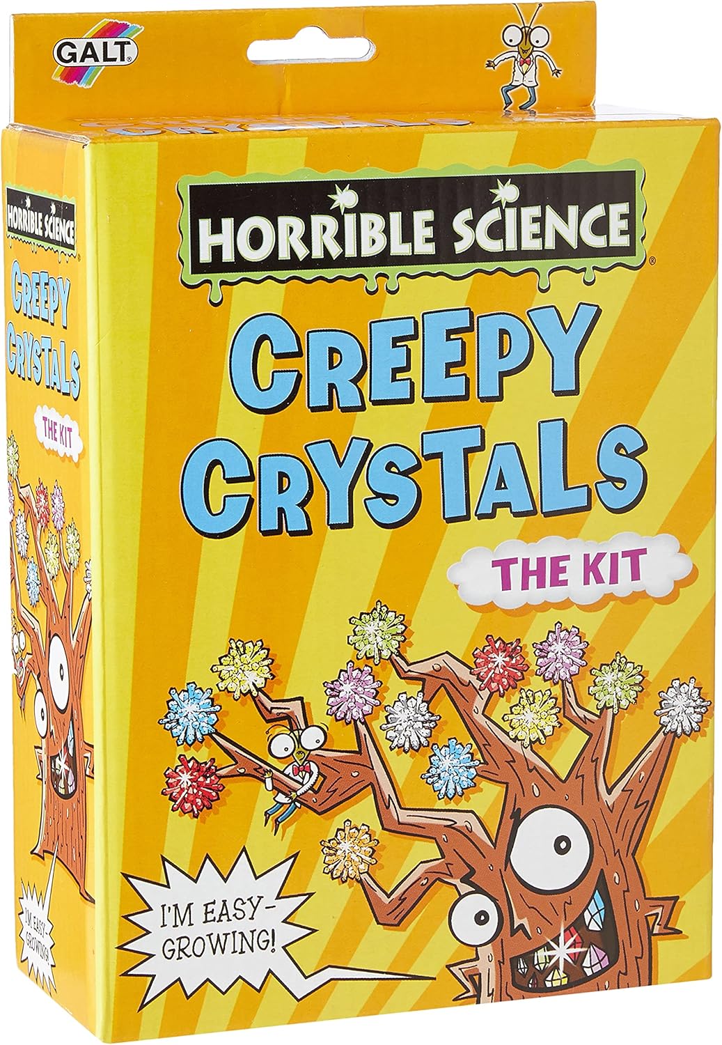 Horrible Science - Creepy Crystals Science Kit for Kids, Ages 8+