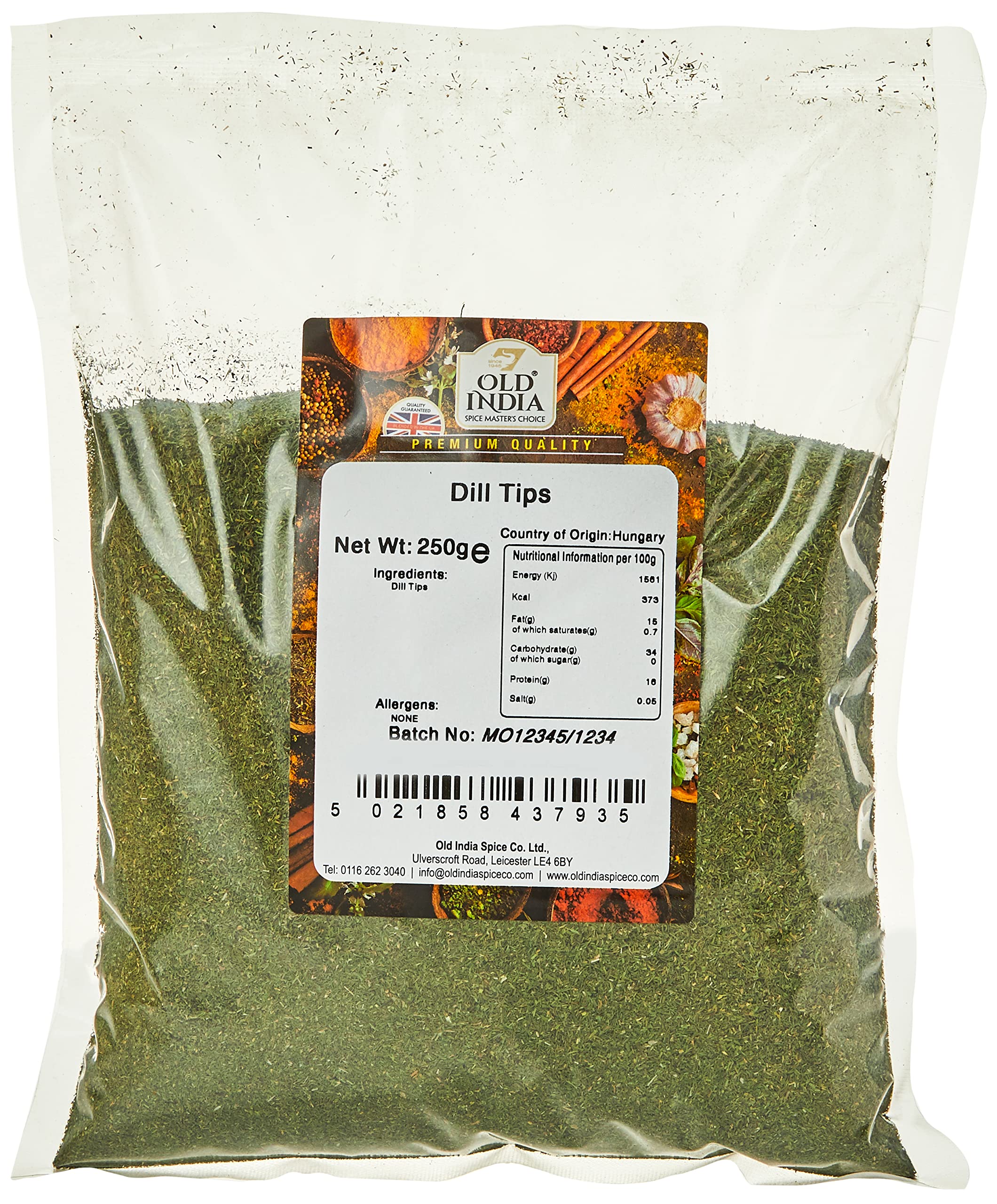 Old India Dill Tips 250g