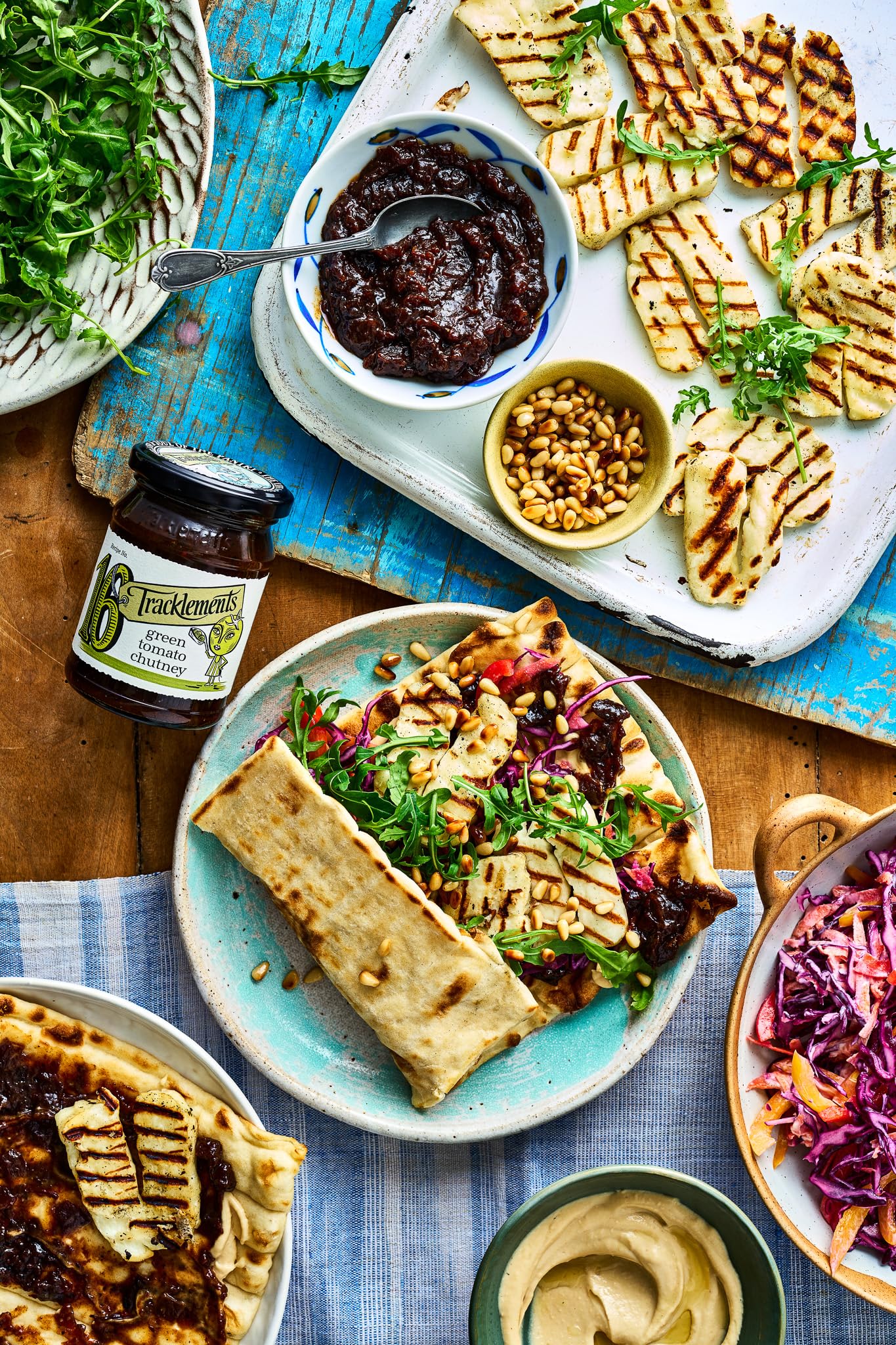 Tracklements Green Tomato Chutney - Handmade B Corp Certified Condiment with Roasted Spices, 275g