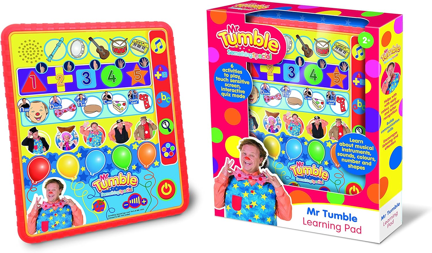 Mr Tumble SS01 Friends Something Special Learning Pad - Interactive Educational Toy for Ages 2+
