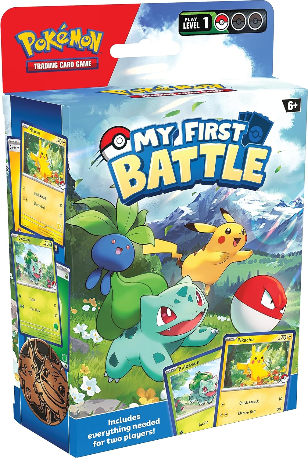 Pokémon TCG: My First Battle—Pikachu and Bulbasaur (2 ready-to-play mini decks &