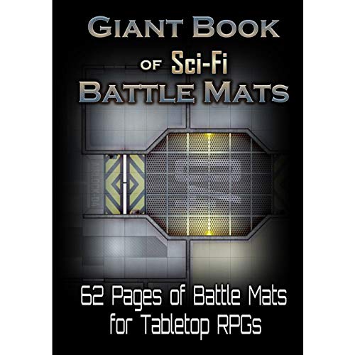 Giant Book of Sci-Fi Battle Mats (A3) - Loke Battle Mats