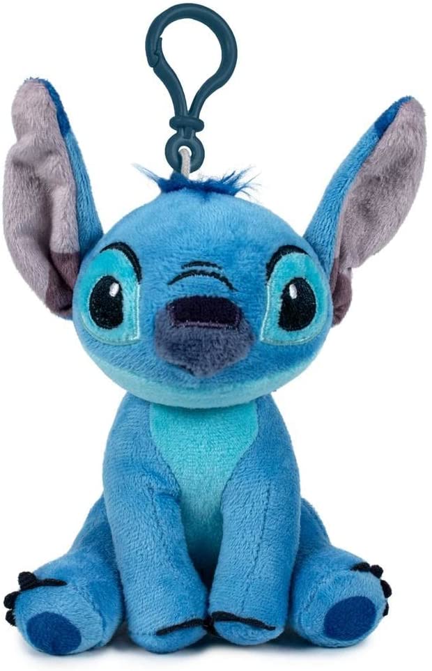 Stitch Sound Plush Keychain - Disney Lilo & Stitch 10 cm Blue