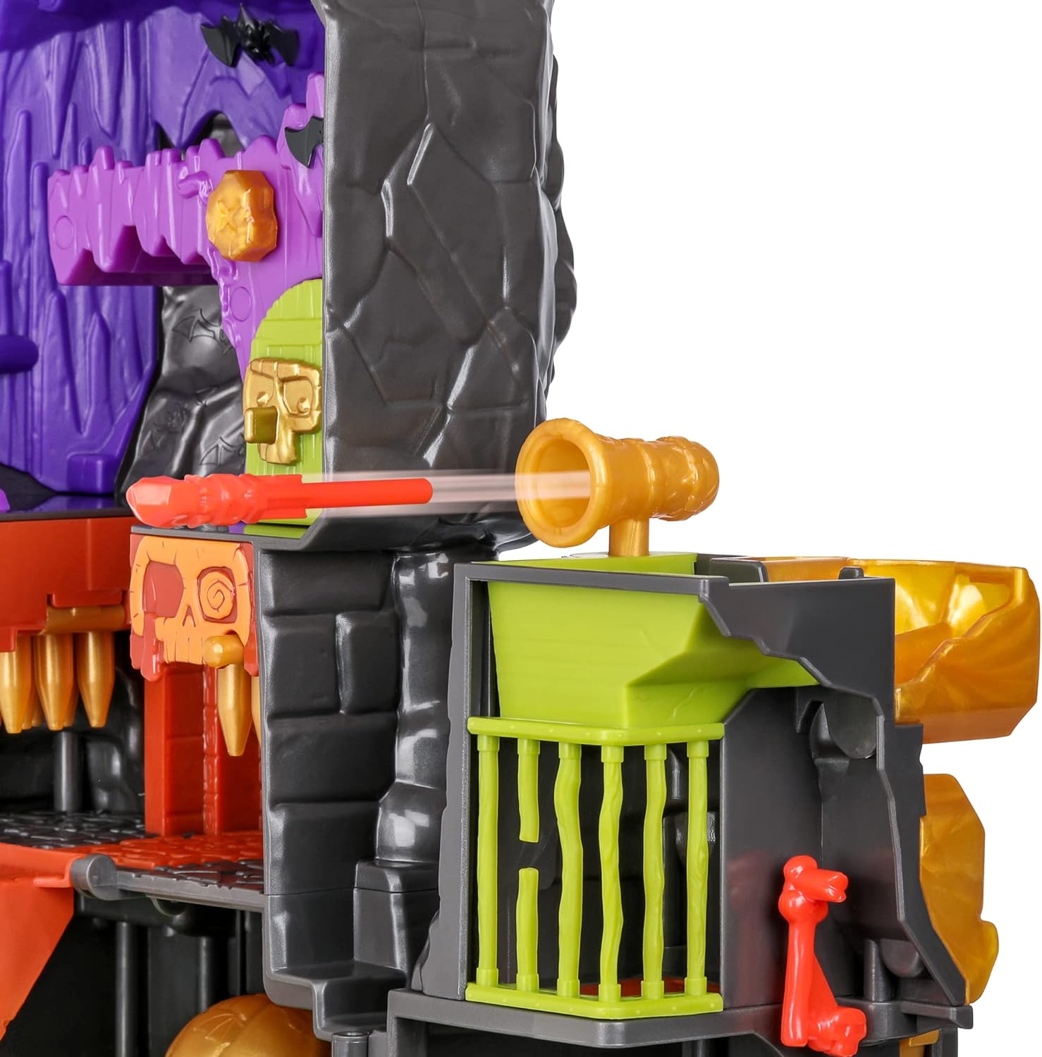 Treasure X Lost Lands Skull Temple Mega Playset - 40 Levels of Adventure with 4 Micro Action Figures