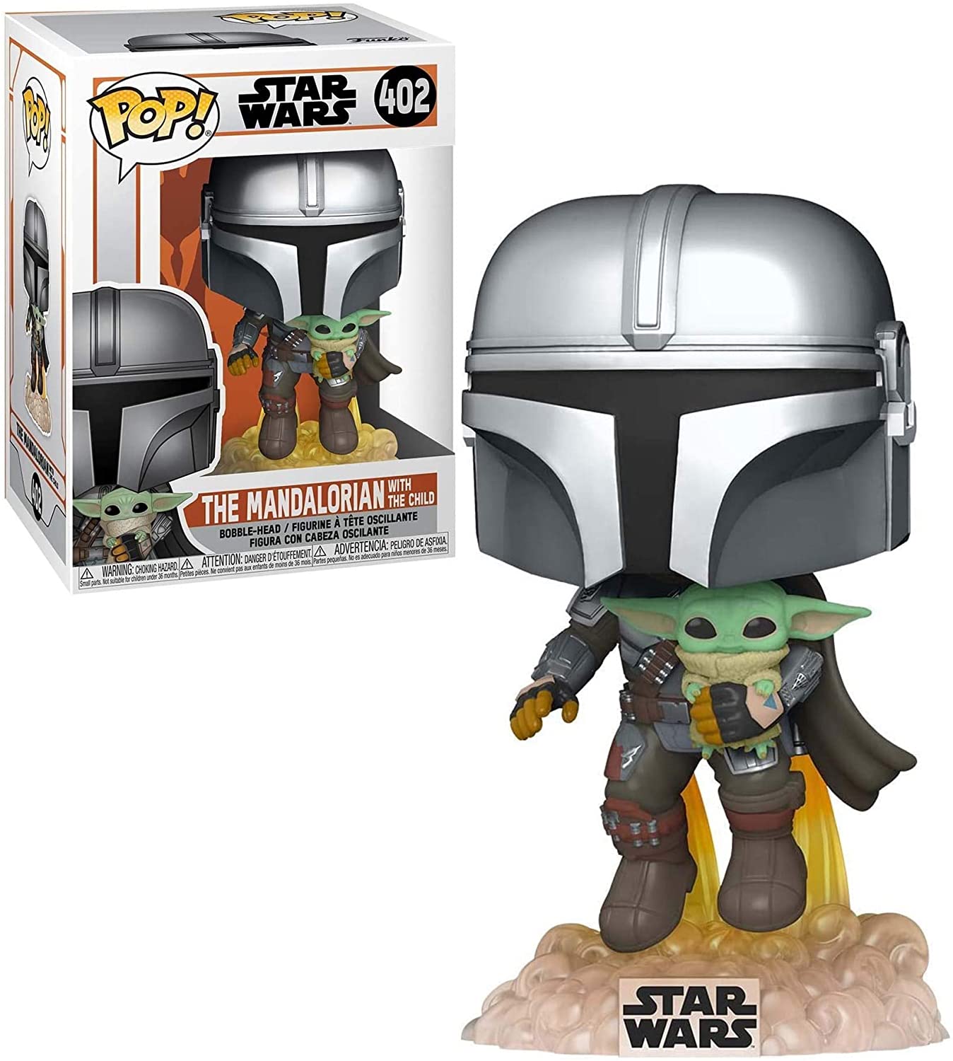 Star Wars Il Mandalorian Con Il Bambino Funko 50959 Pop! Vinile #402