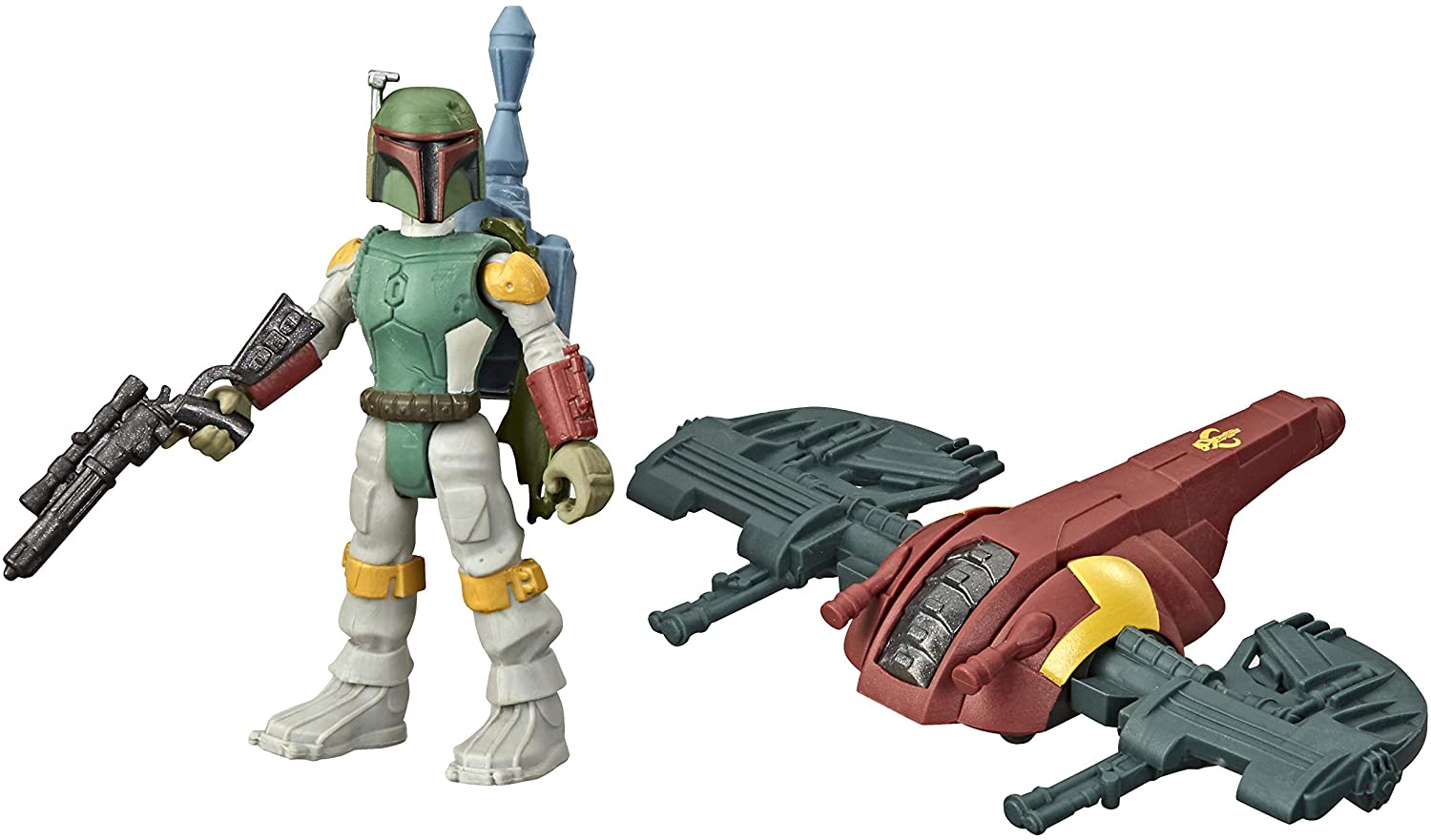 Star Wars Mission Fleet Gear Class Boba Fett Cattura tra le nuvole 2.5-inch-Scal