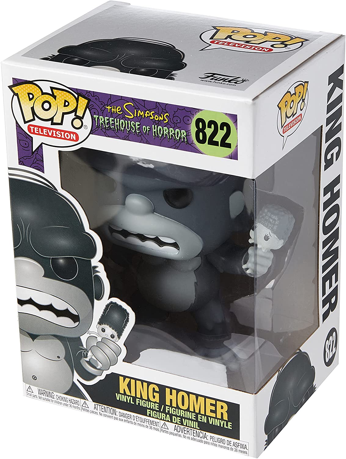 The Simpsons Treehouse Of Horror King Homer Funko 39724 Pop! Vinile #822