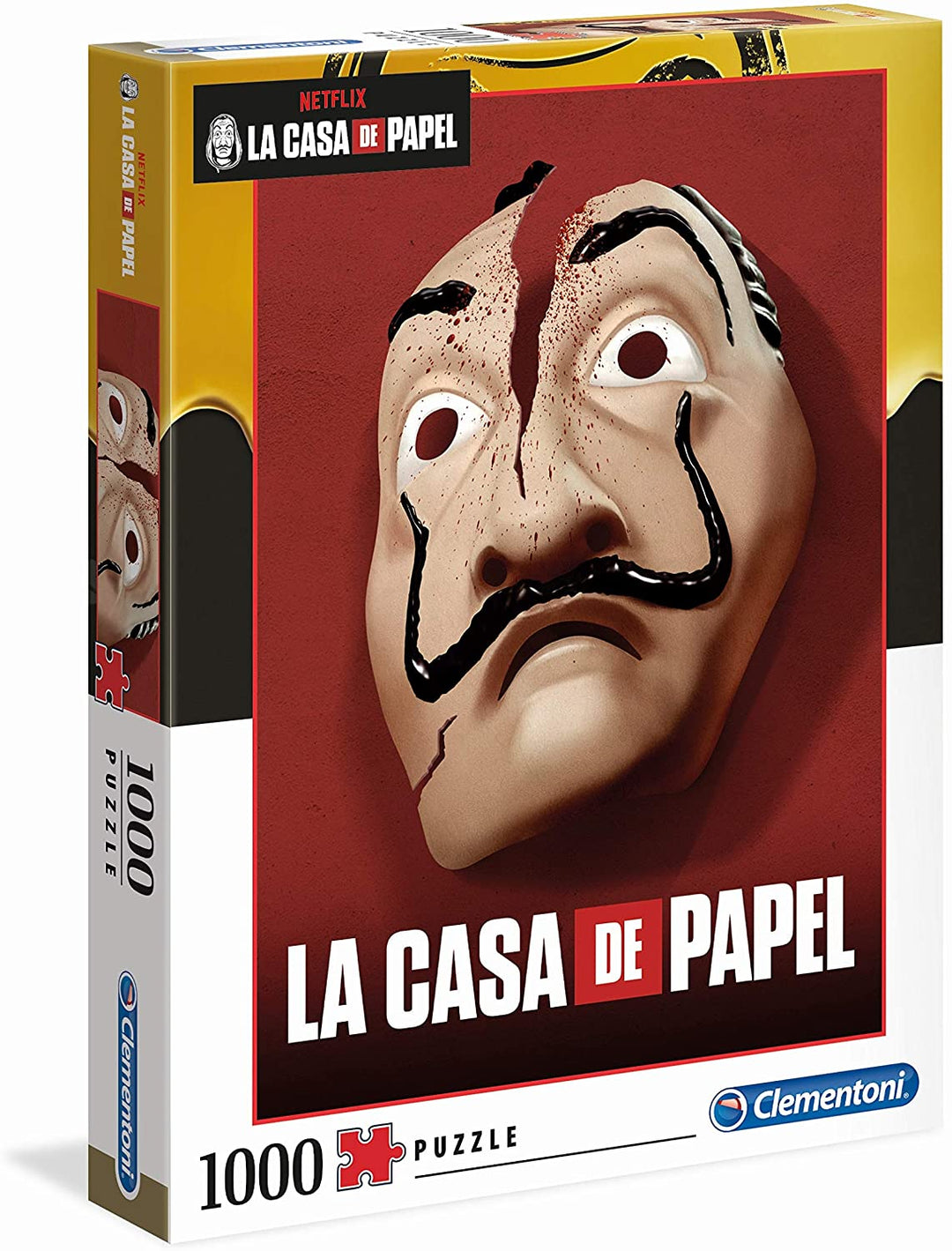 Clementoni - 39533 - Puzzle La Casa De Papel / Heist - 1000 pieces - Made in Italy