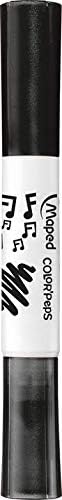 Maped Color Peps Duo Stamp Colouring Pens (8 Pack) - Dual-Tipped Art & Craft Fun