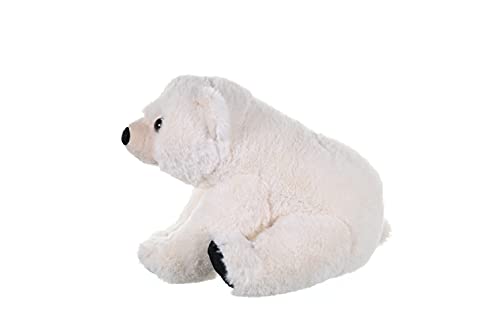 WILD REPUBLIC Polar Bear Baby Plush Soft Toy Cuddlekins 30 cm | Surface Washable 9