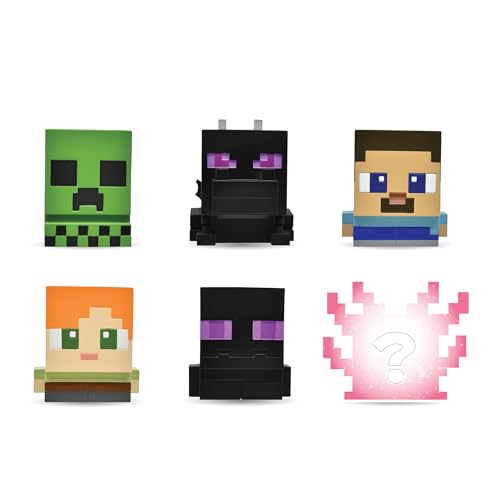 Mash'ems Minecraft Collectible Squishy Characters - Twist, Squish & Launch Fun for Kids 2