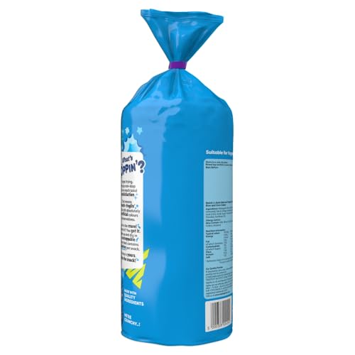 Snack Jack Rice & Corn Cakes - Salt & Vinegar Flavor | 117g | Popped, Not Fried 4