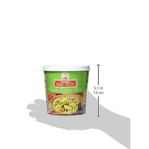 Mae Ploy Green Curry Paste - 1kg - Authentic Thai Cooking Paste 7