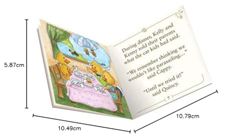 Li'l Woodzeez Quickquack Duck Family – 5pc Set with Miniature Figurines & Storybook – Imaginative Play for Kids 3+ 15