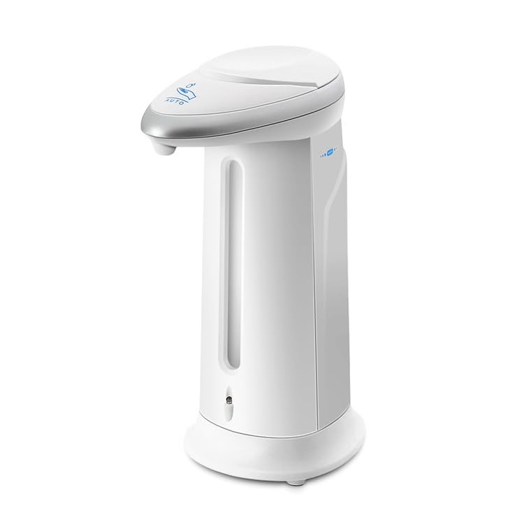 Vivo Technologies Automatic Soap Dispenser SD330 - Touchless Hygiene | Low Battery Consumption | White Plastic