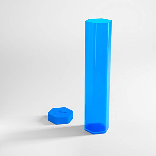 Gamegenic Playmat Tube - Secure Storage for Stitched/Unstitched Mats | Blue | Scratch-Resistant PETG 3