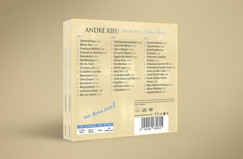 André Rieu - Thank You, Johann Strauss [Audio CD] 3