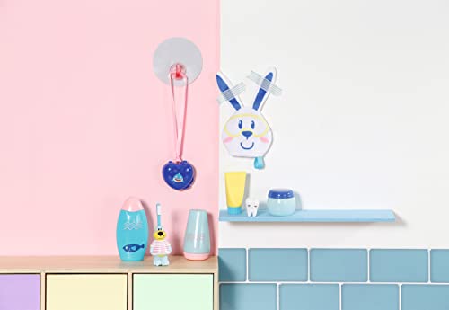 BABY born Bath Fun Set - 8-Piece Bathroom Accessory Playset for Dolls up to 43cm 26