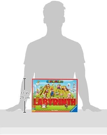 Ravensburger Super Mario Brothers Labyrinth Moving Maze Board Game for Kids & Adults, 2-4 Players, Ages 7+ 2