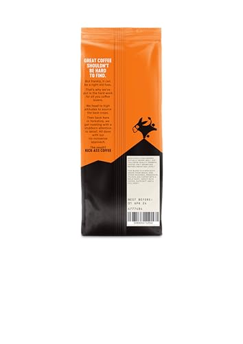 Grumpy Mule High and Mighty Espresso Blend Whole Coffee Beans - Fairtrade Arabica Coffee with Cocoa and Hazelnut Notes 7