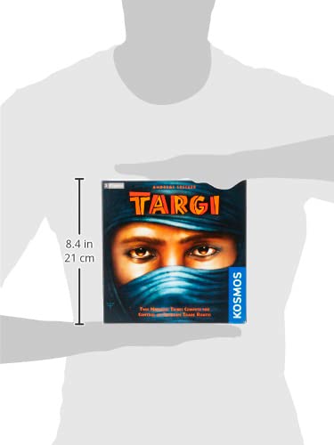 Thames & Kosmos Targi Board Game - Worker Placement for 2 Players | Ages 12+ | Standard Edition 3