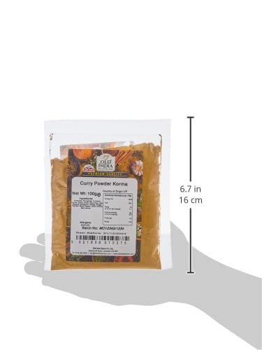 Old India Korma Curry Powder 100g - Natural Indian Seasoning Blend 4