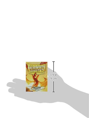 Dragon Shield Matte Yellow Card Sleeves by Arcane Tinmen ApS (Pack of 50) 5