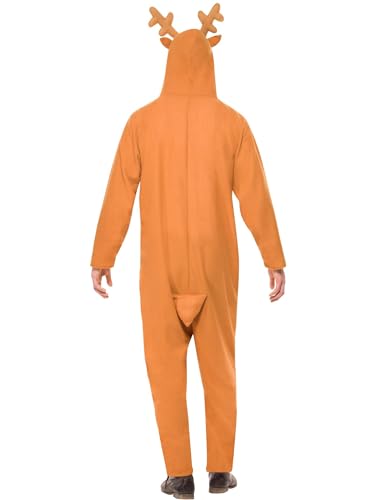 Smiffys Reindeer Costume - Festive Fancy Dress for Adults 10