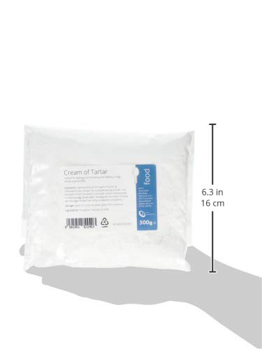 Intralabs Cream of Tartar - Pure Food Grade Powder for Baking & Homemade Playdough, 500g 2