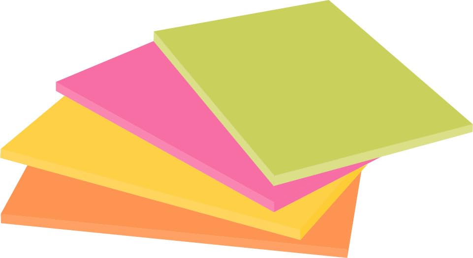 Post-it Super Sticky Notes - 152 x 101 mm Large Pad, Assorted Colors (4 Pads, 45 Sheets/Pad)