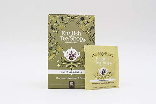 English Tea Shop Organic Cinnamon Moringa Ginger - 20 Tea Bags 7