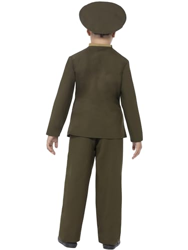 Smiffys Boys Army Officer Costume - World War II Dress Up for Ages 7-12 3