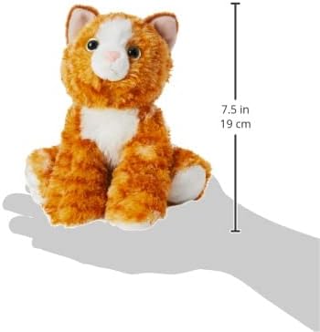 Aurora World Mini Flopsie Molly Cat - 8-inch Plush Ginger Tabby Cat Toy 2
