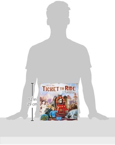 Days of Wonder Ticket to Ride Asia Board Game Expansion