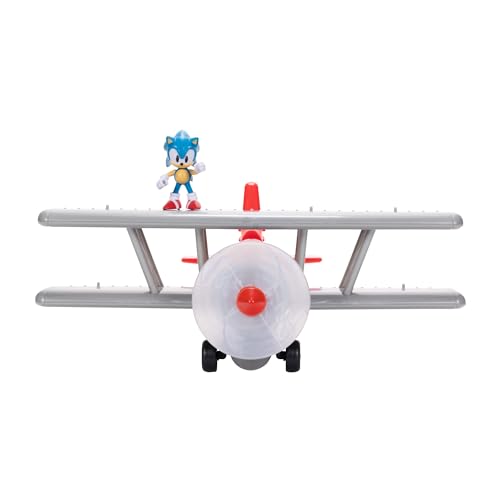 Sonic The Hedgehog Tornado Biplane Playset - Includes 6cm Sonic Figure 12