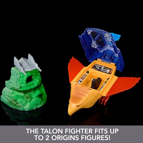 Masters of the Universe Origins Talon Fighter and Point Dread - 5.5-Inch Scale Vehicle and Outpost Playset for Ages 6+ 4