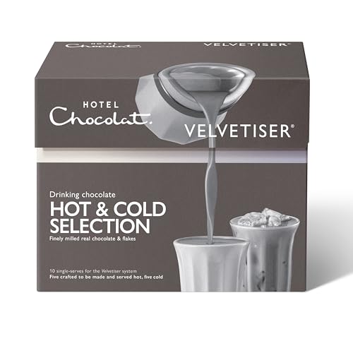 Hotel Chocolat Hot & Cold Drinking Chocolate Selection - 10 Sachets Variety Pack 4