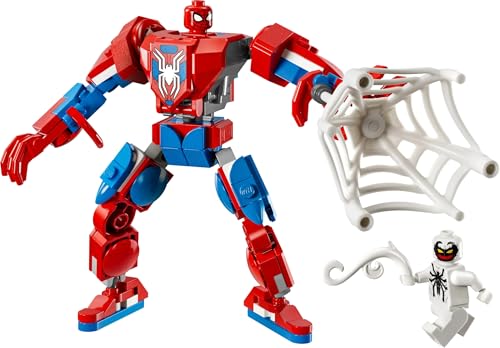 LEGO Marvel Spider-Man Mech vs. Anti-Venom - Buildable Super Hero Playset for Kids 6+ 2