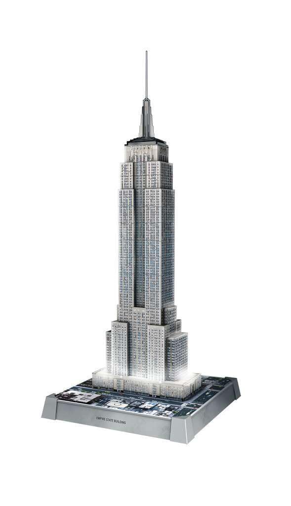 Ravensburger Iconics Empire State Building Light-Up 3D Puzzle - 216 Pieces 12
