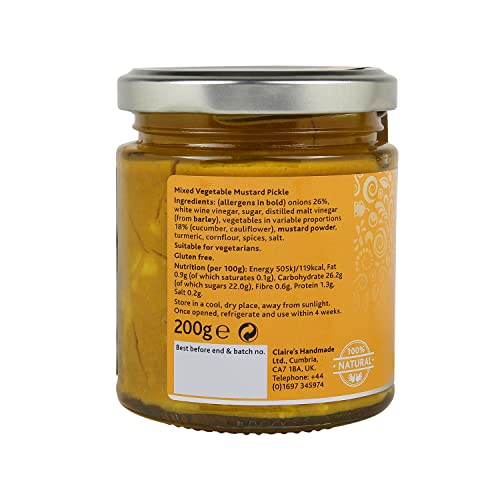 Claire's Handmade - Sweet Piccalilli 200g 10