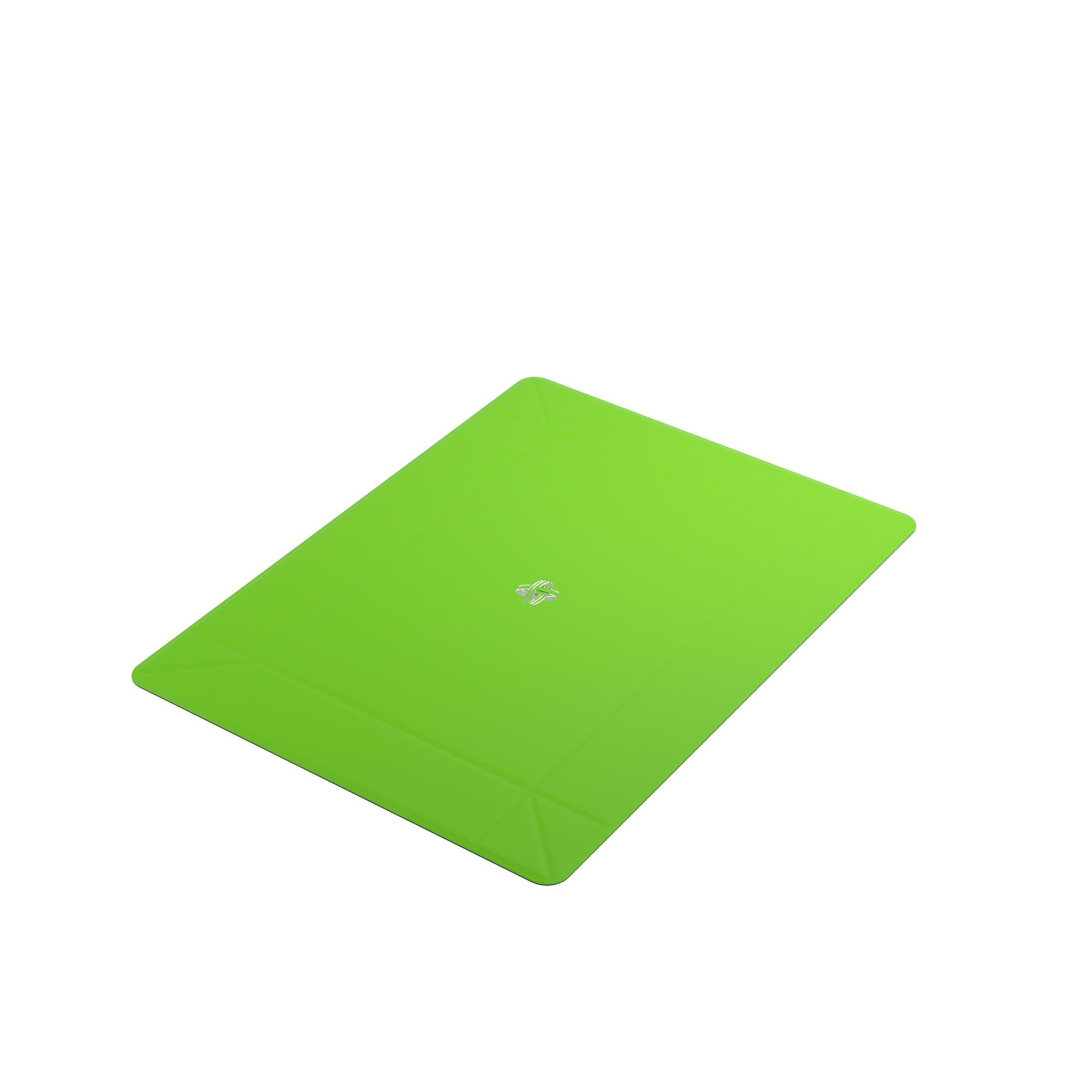 Gamegenic Premium Magnetic Dice Tray - Compact, Reversible Black/Green for Tabletop Games | Model GGS60054ML